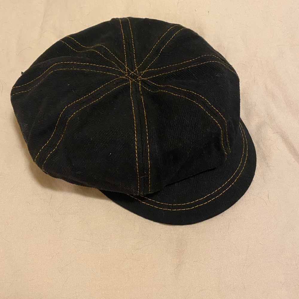 Free People Dark Cap with Contrast Stitching - Picture 2 of 3